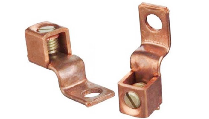 Copper offset Terminal Lug