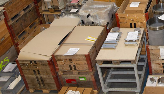 Die Logistik ist bereits Thema bei der Beratung, die jeweils zu Beginn eines neuen Auftrags steht. S...
