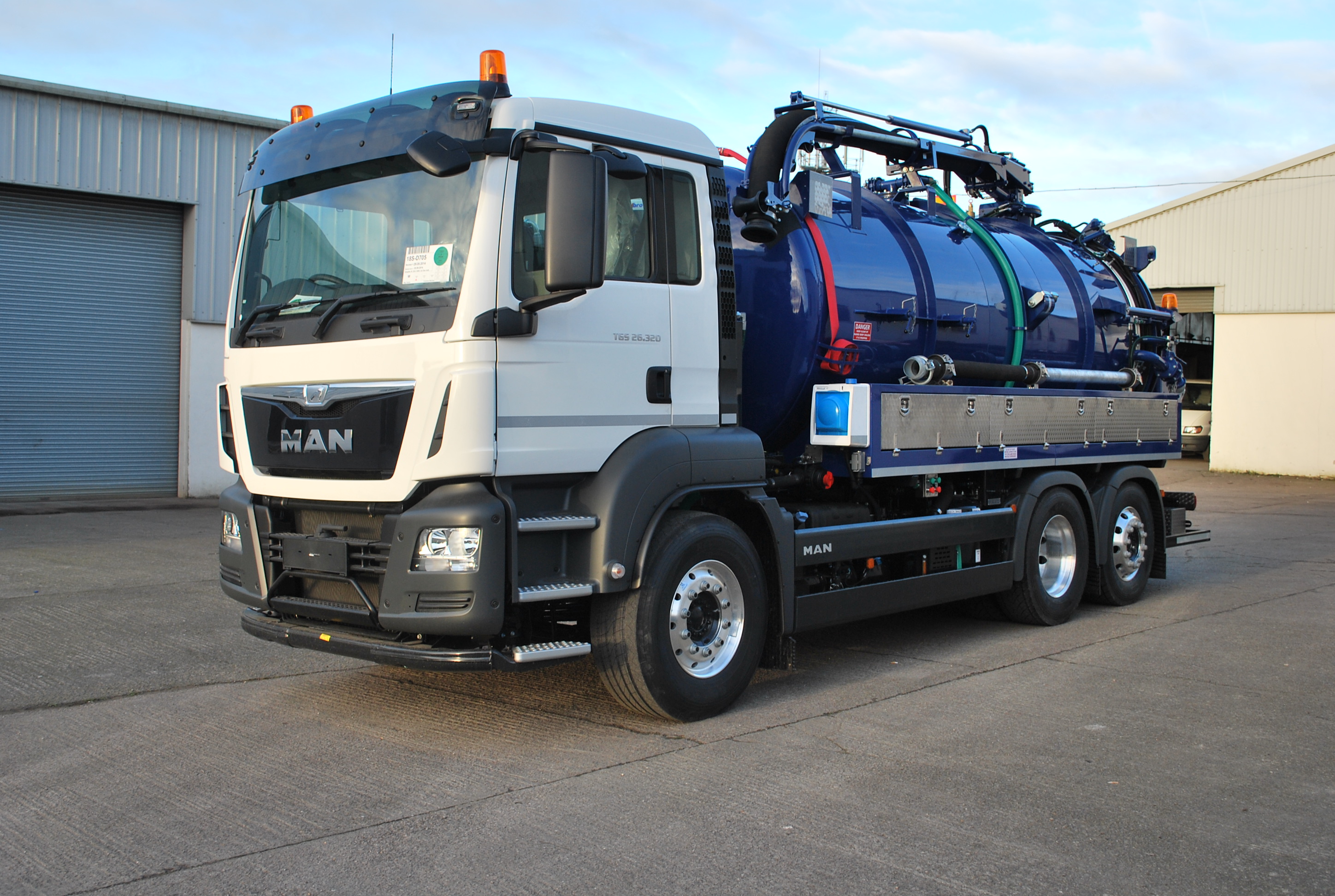 High Volume Jet Vac Whale Tankers