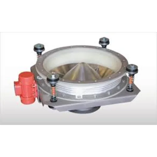 Bin activators for promoting reliable discharge of compatible powders and g...