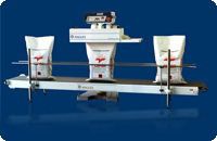 CONTINUOUS WELDERS OF BAGS AND SACKS 300 Thermo-Air Indicated for plastic materials (without bellows...