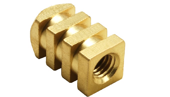 Brass Knurl Moulding Square Inserts are suitable for insertion into different type of Plastic. The K...