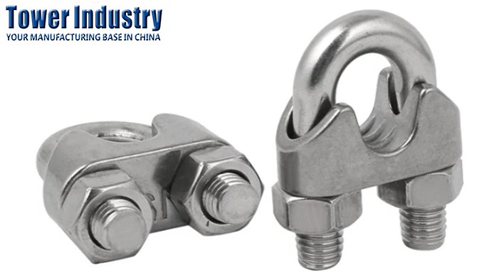 Item: Wire Rope Clip Place of Origin: China Material: Steel Finish: Zinc plated Service: OEM Email: ...