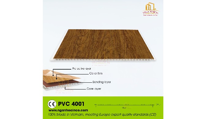 PVC ceiling and wall cladding panels are interior decoration materials made from virgin plastic Poly...