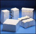 Z-blok, Pyro-bloc eller andra moduler i Superwool, Cerafiber och Kaowoolfiber. Bra isolationsmateria...