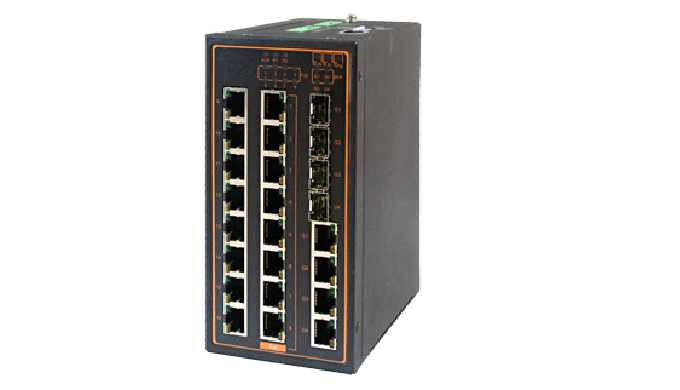 Industrial PoE Managed Switches The EH7520 Series is a highly reliable and fault-tolerant Industrial...