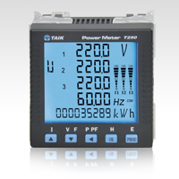 One unit for measurement of the main electrical parameters including voltage, current, active power,...