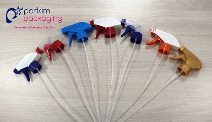 Brand: Parkim Packaging Model Number: PR-28/410 Type: Trigger Sprayer Size: 28/410 Material: Plastic...