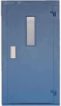 Puerta de ascensor abatible 1 hoja