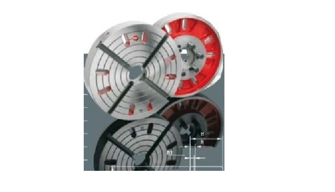 FACE PLATES: CAMLOCK DIRECT MOUNTING - Made of cast-iron.