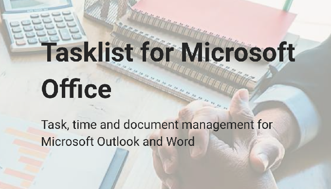 Tasklist was developed as a hobby project to organize tasks in Outlook by client and project. Outloo...