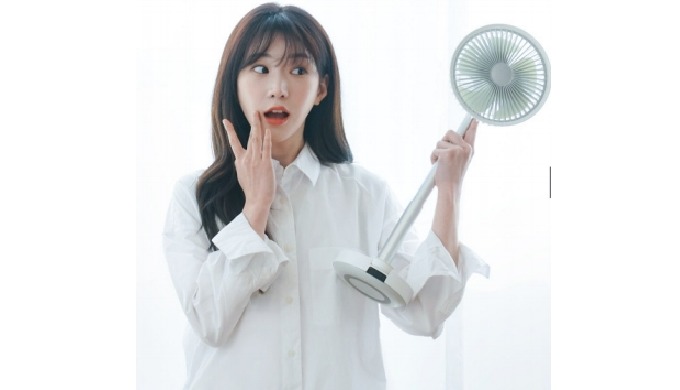 Easy Control of Airflow - BARSET 4D FAN * Up to 52cm adjustable height * 30 Vertical Tlit Head * 90˚...
