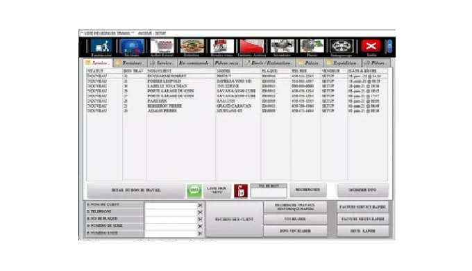 INTELLI-FACT DE PEGLOGIC mechanical workshop management software • Intelli-Fact: logiciel de gestion...