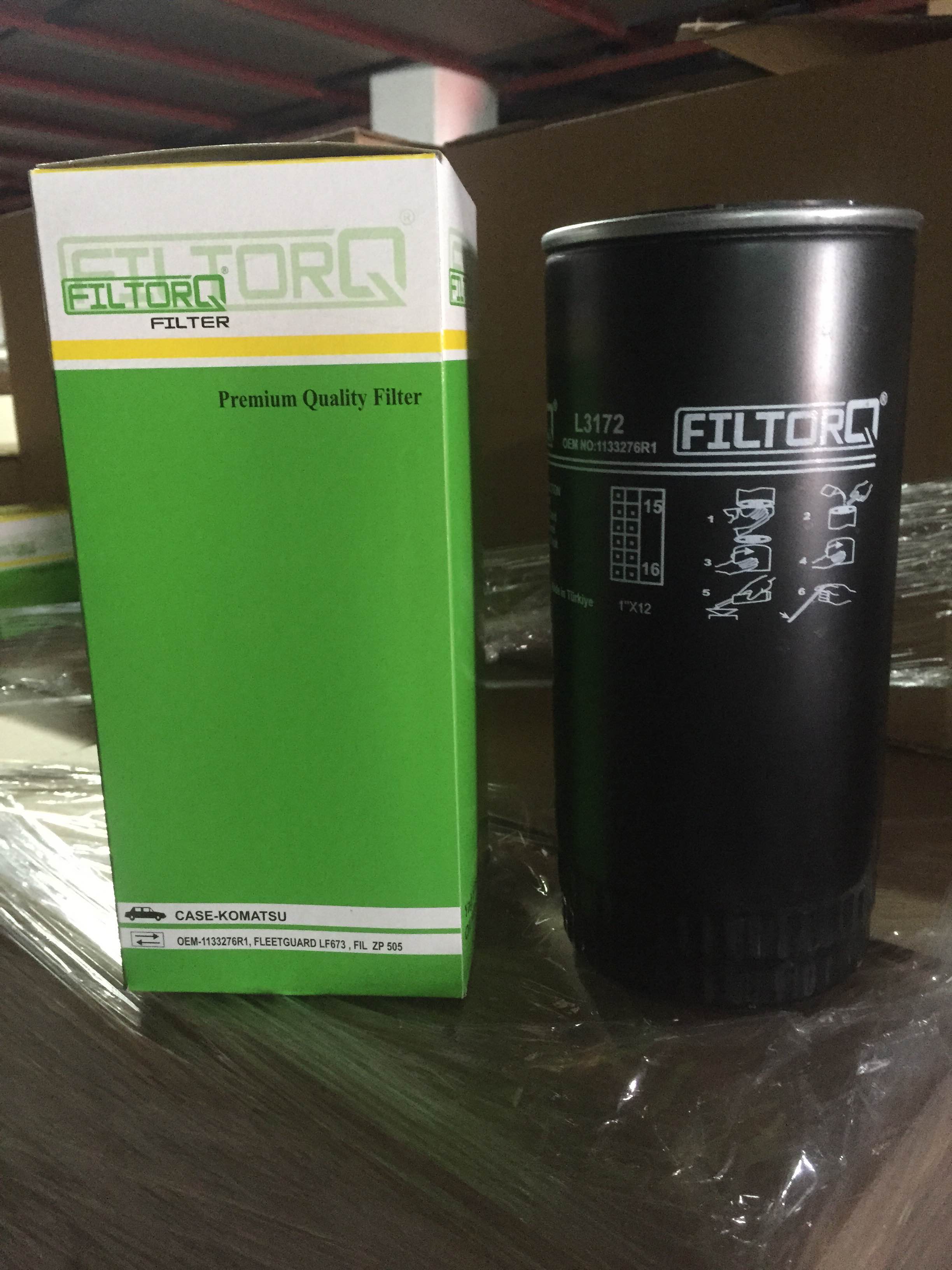 FILTORQ FILTRE ÜRÜN NO: L3172 EŞDEĞERLERİ; 3FLEETGUARD: LF673 FIL FILTER: ZP 505 BALDWIN: B167