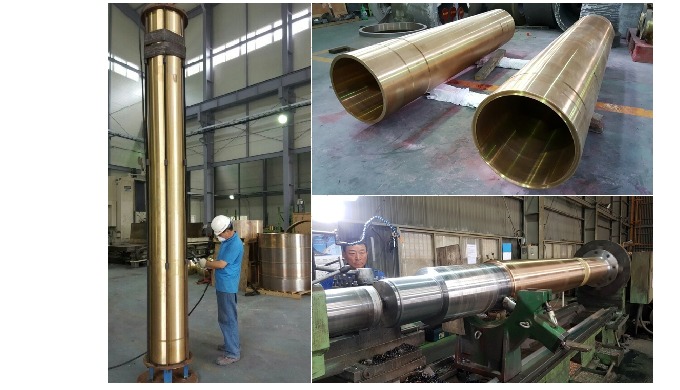 Sleeve / Bushing for Machinery: We supply Doosan heavy industrial shaft sleeve which used for warshi...