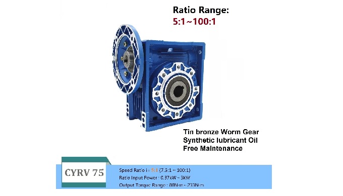 Key features • ABB、SIEMENS and other high-end motors can be installed together with our Worm Gear Re...