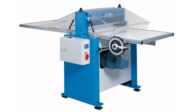 Elektrische Zackenmuster-Schneidemaschine mit halbautomatischem oder automatischem Doppelvorschubmec...