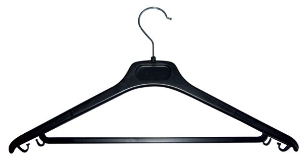 Pour stocker les vêtements de visiteurs à l'accueil ou pour un événementPlastique noirBarre largeur ...