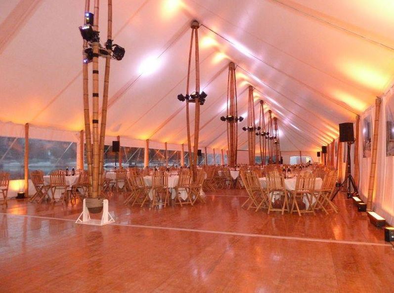 Location de chapiteau écolo en bambou pour réception de prestige en Normandie