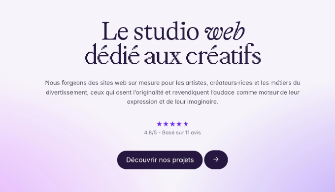 Création, refonte ou reprise de site existant pour les métiers créatifs. Spécialiste du design et du...