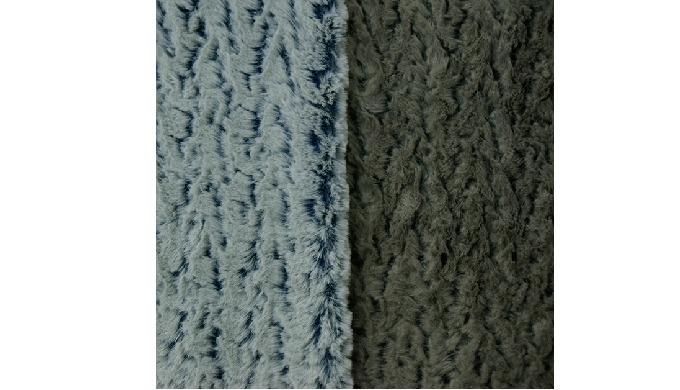 Multicolor, embossed artificial fur fabric navy Customized services are available. Welcome to map, s...
