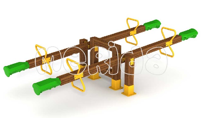 Ahşap Oyun Parkı Ekipmanları - PE 05