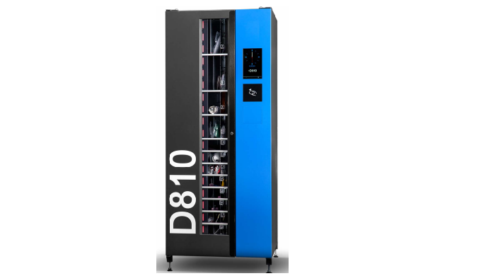 Automat D810 jest samoobsługową maszyną automatycznie wydającą do 810 różnych produktów. Oparty na z...