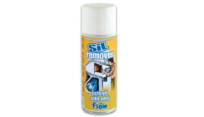 SCIOGLI SILICONE Miscela di solventi per rimuovere gli eccessi e gli sfridi di silicone nelle incoll...