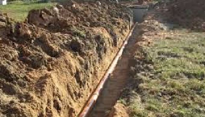 Канализация (внутренняя и наружная) — траншеи, уклоны, подключения к центральной сети/септику