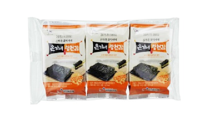 1-3) Ongaae Gwangcheon Seasoned Laver | roasted seeweed