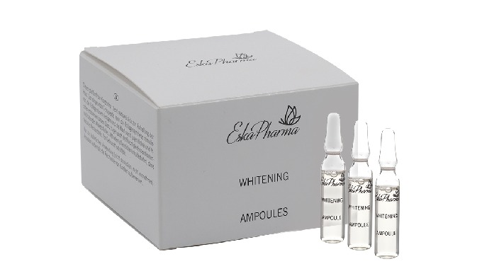 Lighten your skin tone. This safe and perfume-free skin Whitening Ampoule strengthens collagen fiber...