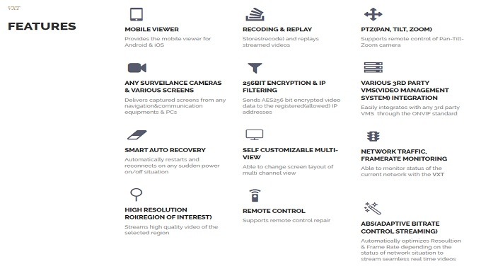 VXT optimizes and delivers real-time seamless videos over low bandwidth networks by using patented v...