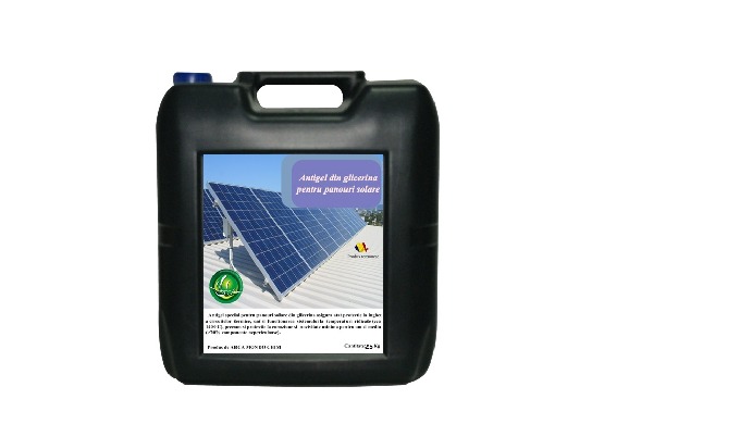 Antigel special pentru panouri solare din glicerina asigura atat protectie la inghet a circuitelor t...