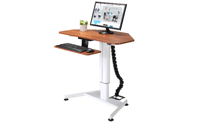 HC104 laptop table can hold up to 50kgs, and desktop dimension 110(w) x 60(d)cm can fit any laptop&a...