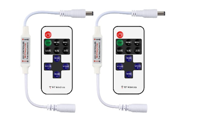 11key RF Mini Wireless Remote Controller DC5-24V For 3528 5050 2835 Single Color LED Strip Lights Sw...