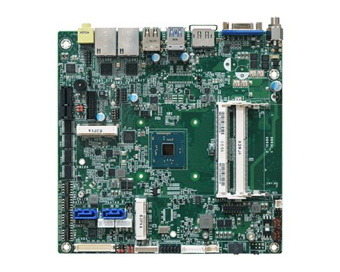 Three independent displays: DP++*/eDP + VGA + LVDS Multiple expansion: 1 PCIe x1, 1 Mini PCIe, 1 mSA...