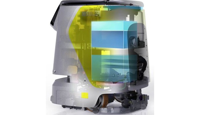 PUDU CC1 - Industrial cleaning robot