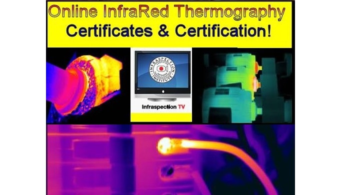 Online IR Thermography Certificate Courses. Level I, II, & III (32 hours each) Plus niche infrared i...
