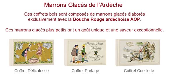 Marrons Glacés Entiers Frais  