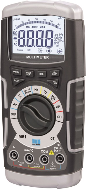 M61 is industrial grade digital multimeter designed in-house for Industries, OEMs and Service Provid...