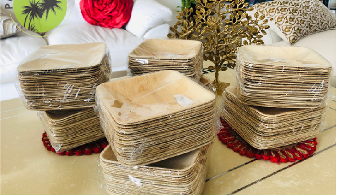 100% ECO FRIENDLY DINNERWARE : 100% COMPOSTABLE 100% DECOMPOSTABLE in only 60 Days. Sustainable DISP...