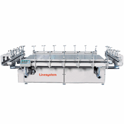 STRETCHING M/C FOR STAINLESS MESH LSC-S SERIES Characteristic • High-tension stretching suitable for...