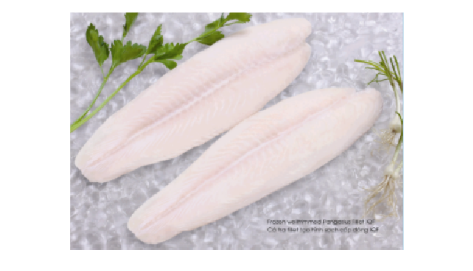 A. Pangasius fillets/ well-trimmed: 1. Specs: skinless, boneless, redmeat off, belly on/off, fat off...