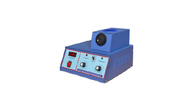 Digital Melting Point Apparatus: Within built Silicon Oil batch and stirrer Adjustable heating rate ...