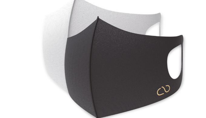 Cu-FreeOn Anti-Bacterial Mask AEROCOOL Polyester Yarn + ELEX Copper Fiber + SPANDEX Synthetic Fiber ...