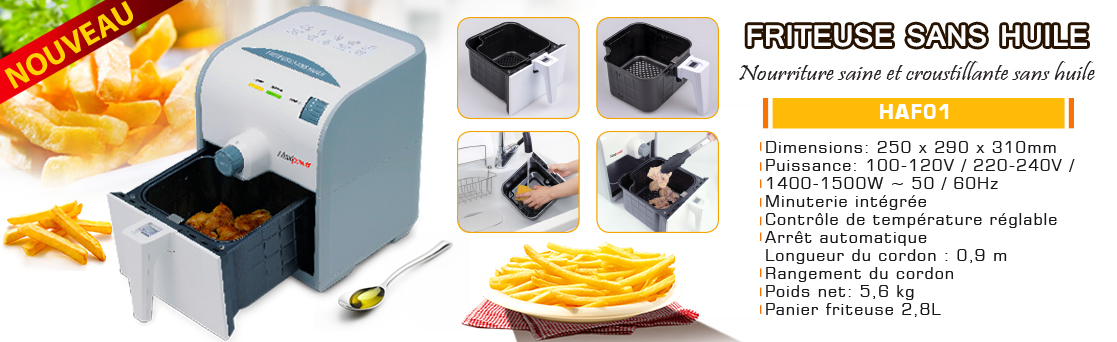 Friteuse sans huile