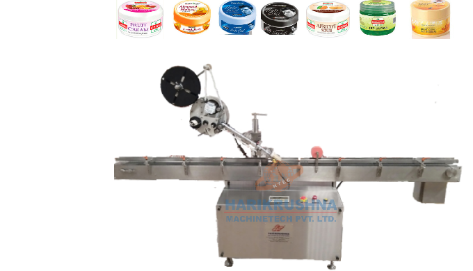 The Automatic Sticker Labeling System consists of the main structure, product transmission belt with...