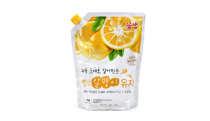 Korean Honey Citron Tea 1kg Pouch is a traditional Korean fruit tea made wi...