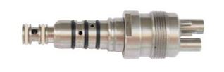 Conector rapid tip Kavo cu 4 gauri pentru turbina cu 3 cai apa/spray