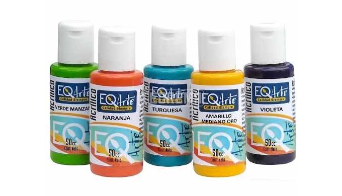 Pintura acrilica de viscosidad media. Lista para usar. Alta capacidad cubritiva. Se puede utilizar s...